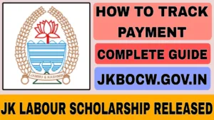JK Labour Scholarship Released
