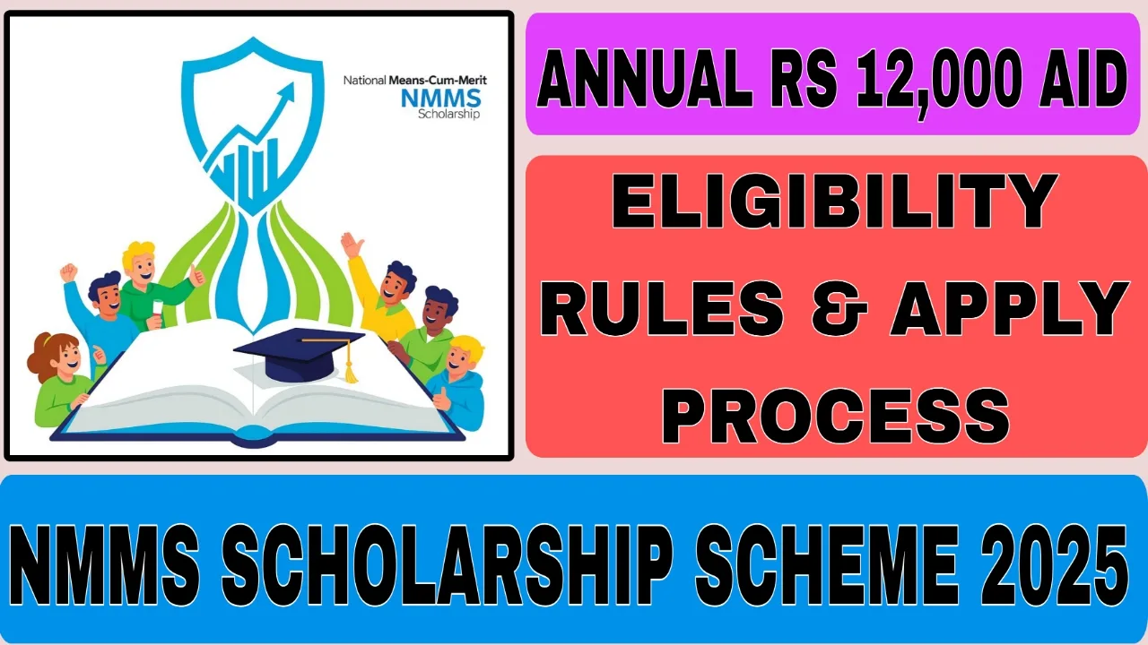 NMMS Scholarship Scheme 2025